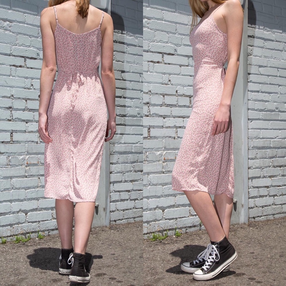 Brandy Melville floral midi dress
